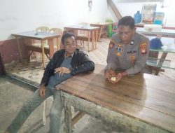Patroli Malam Polsek Mandor, Warga Diajak Bersama Jaga Keamanan