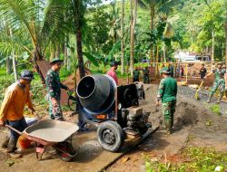 Putus Akibat Bencana, Kini Tengah Dibangun Kembali: Jembatan Gantung Batu Sumbang–Pante Kera