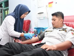 Penrem 081/DSJ Perkuat Kepedulian Sosial Lewat Donor Darah