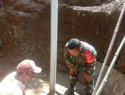 Demi Setetes Kehidupan, Babinsa dan Warga Selo Bersatu Bersihkan Mata Air Tirto Brojo