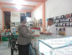 Patroli Malam Polsek Ngabang Ciptakan Keamanan Dan Ketertiban Dengan Cara Berjanan Kaki