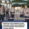 Kapolda Aceh Berangkat ke Aceh Tamiang untuk Kegiatan Doa Bersama Pematangan Lahan Huntap Korban Bencana