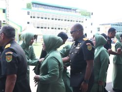 Danrem 044/Gapo Hadiri Syukuran HUT ke-80 Kodam II/Sriwijaya