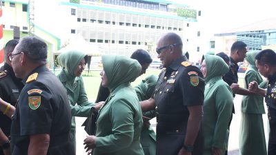 Danrem 044/Gapo Hadiri Syukuran HUT ke-80 Kodam II/Sriwijaya