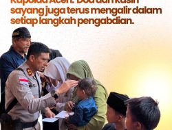 Kapolda Aceh Bersama Anak-anak Terdampak Bencana Gelar Doa Bersama Jelang Pematanagan Lahan Huntap