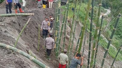 Polres Aceh Tengah Gelar Gotong Royong Serentak Pemulihan Fasilitas dan Jalan Pascabencana