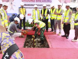 Dorong Perekonomian Rakyat, Forkopimda Kabupaten Blitar Hadiri Peletakan Batu Pertama Pembangunan Pasar Kesamben