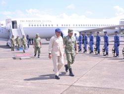 Wamenhan RI Tinjau Kesiapan Pembangunan Infrastruktur Strategis TNI AU di Lanud Sultan Hasanuddin