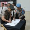 Polres Mesuji Gelar Sertijab dan Pisah Sambut Kasat Lantas, Kasat Intel, dan Kasi Was