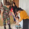 Babinsa Hadir di Posyandu, Tunjukkan Kedekatan dengan Balita dan Warga