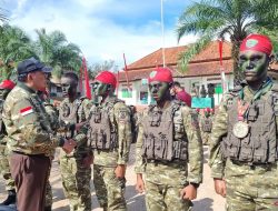 Dukung Pembangunan Wilayah, Menhan RI dan Wakasad Tinjau Yon TP 827/MCY