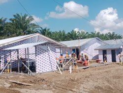 180 Huntara Dibangun, TNI dan BUMN Bersinergi Pulihkan Kondisi Warga Tanjoeng Dalam Selatan