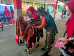 Babinsa Tlogo Bersama Kader Dan Bidan Desa Aktif Cegah Stunting Lewat Posyandu Balita