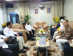 Pemprov PBD Bersama Forkopimda Sambut Kunjungan Utusan Presiden di Bandara Deo Sorong