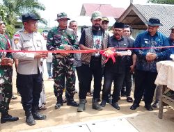 Dandim 0104/Aceh Timur Dampingi Bupati Resmikan Jembatan Bailey di Nurussalam
