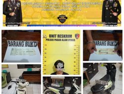 Kapolsek Polsek Pagar Alam Utara Pimpin Tangkap Pelaku Pencurian