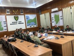 Pangdam XXIV/Mandala Trikora Pimpin Rapat Kesiapan Lahan Satuan Baru Korem, Brigif, Yon TP, Yon Kav, Yon Armed dan Yon Arhanud