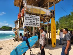 Libur Long Weekend, Polres Malang Tingkatkan Patroli di Tempat Wisata Pantai
