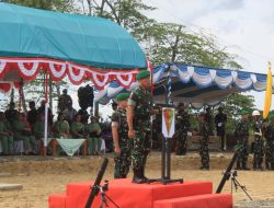 Pangdam Kasuari Pimpin Upacara Penyerahan Tunggul Yonif TP : Tegaskan Tunggul Yonif TP sebagai Simbol Kehormatan dan Pengabdian