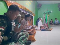 Satgas Pamtas Kewilayahan RI-PNG Yonif 410/Alg: Damai Islam Menyambut Peringatan Isra Miraj Nabi Muhammad SAW