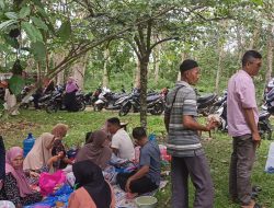 Lestarikan Adat Istiadat, Danramil 02/KTM Ikuti Kenduri Blang di Kuta Makmur