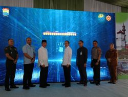 Kasdim 0418/Palembang Hadiri Peresmian PLTS Hybrid di Masjid Agung SMB Jayo Wikramo