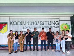 Sinergi TNI dan Elemen Masyarakat, Kodim 1310/Bitung Bersama Ormas POLA Siap Wujudkan Kamtibmas di Kota Bitung