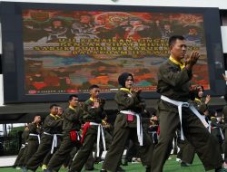 Beladiri Wajib Bagi Prajurit TNI AD, Kodam II/Sriwijaya Gelar Uji Kenaikan Tingkat Pencak Silat Militer