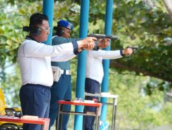 Sebagai Pembinaan Kemampuan, TNI AL Kodaeral IV Gelar Latihan Menembak