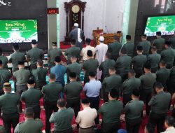 Teladani Akhlak Mulia Rasulullah Bentuk Karakter Prajurit, Kodam II/Sriwijaya Gelar Peringatan Isra’ Mi’raj 1447 H