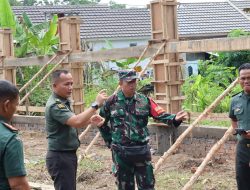 Kasdim 0418/Palembang Cek Pembangunan KDKMP di Kecamatan Alang-alang Lebar dan Kelurahan Talang Jambe