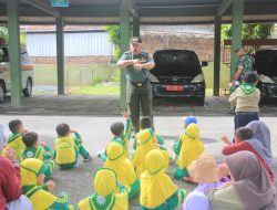 TNI Kenalkan Wawasan Kebangsaan Lewat Outing Class Anak Usia Dini di Trenggalek