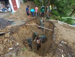 Masyarakat Apresiasi Pembuatan Jembatan Gantung Garuda