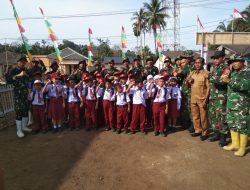 Satgas Gulbencal Kodam I/BB Bersihkan SDN 100704 Hutagodang, Sekolah Kembali Digunakan