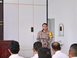 Kapolres Pidie Buka Pelatihan Peningkatan Kemampuan Fungsi Teknis Intelkam