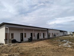 Progres Pembangunan Huntara di Blang Nalueng Mameh Terus Dikebut untuk Warga Terdampak Bencana