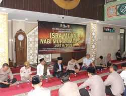 Peringati Isra Mi’raj 1447 H, Polres Metro Jakarta Barat Perkuat Iman dan Kepedulian Sosial Personel
