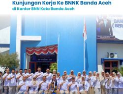 BNNP Aceh Lakukan Kunjungan Kerja ke BNNK Banda Aceh, Berikan Arahan Tingkatkan Kinerja Program P4GN Tahun 2026