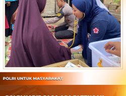 Polri Gelar Bakti Kesehatan Serentak di 3 Kabupaten Aceh dalam Rangka Operasi Aman Nusa II