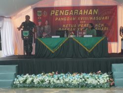Pangdam Kasuari Kunjungi Yonif 764/IB, Tegaskan Disiplin, Kekompakan, dan Kepedulian