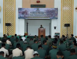 Kodam XVIII/Kasuari Peringati Isra Mi’raj 1447 H “Perkuat Karakter Prajurit Berakhlak Mulia”