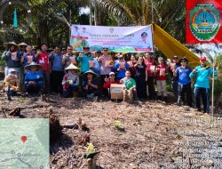 Sinergi Polri dan Pemerintah Desa, Jagung Serentak Ditanam di Lahan BUMDes Simpang Kasturi