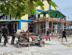 Satgas Yonif 123/Rajawali Gelar Karya Bhakti, Berikan Sentuhan Hangat pada Empat Pos di Papua Selatan