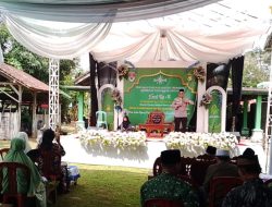 Polres Mesuji Hadiri Pengajian Tahunan Thoriqoh Qodiriyah Wannaqsabandiyah, Sampaikan Pesan Kamtibmas