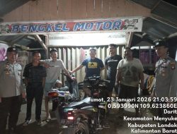 Tekan Tindak Kejahatan, Polsek Menyuke Gencarkan Patroli Malam Hari