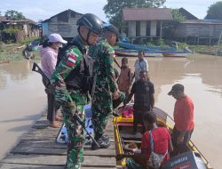 Pos Tomor Satgas Yonif 123/Rajawali Bantu Mama Papua Jalani Persalinan