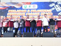 ORADO Sumsel Resmi Dilantik, Danrem 044/Gapo Dorong Domino Jadi Olahraga Prestasi