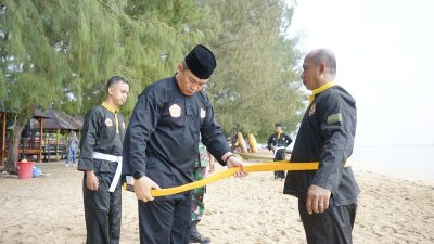 Semangat Ksatria, Prajurit Jajaran Korem 143/HO Ikuti Uji Kenaikan Tingkat Pencak Silat Militer