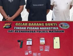 Ungkap Kasus Narkoba, Polisi Sita Sabu dan Ekstasi dari Tiga Pelaku