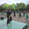 Tingkatkan Fisik, Mental, dan Profesionalisme Prajurit, Babinsa Kodim 0818/Malang-Batu Gelar Latihan Pencak Silat Militer
